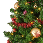 Everlands Kerstboom set | 1.8 meter (260 LEDs, Piek, Slingers, Kerstballen, Binnen, Rood/Goud) 687022 K150302964 - 3