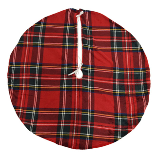Everlands Kerstboomkleed | Decoris | Ø 100 cm (Schotse ruit) 703259 K150303191 - 3