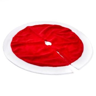 Everlands Kerstboomkleed | Decoris | Ø 85 cm (Kerstmuts, Rood/wit) 652476 K150303188 - 1