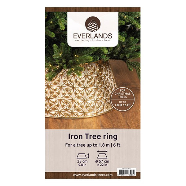 Everlands Kerstboomrok | Everlands | Ø 57 cm (IJzer) 685427 K151001903 - 2