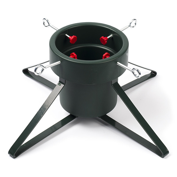 Everlands Kerstboomstandaard | Ø 15 cm (Waterreservoir, Bomen tot 180 cm, Groen) 685184 K150302972 - 1
