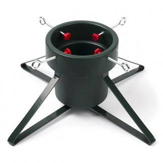 Everlands Kerstboomstandaard | Ø 15 cm (Waterreservoir, Bomen tot 180 cm, Groen) 685184 K150302972 - 1