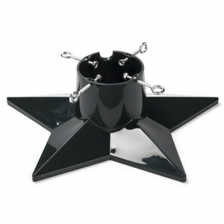Everlands Kerstboomstandaard | Ø 5 tot 10.5 cm (Waterreservoir van 1.8 L, Bomen tot 240 cm, Ster, Groen) 685302 K151000176 - 1