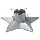 Everlands Kerstboomstandaard - Ø 5 tot 10.5 cm (Met waterreservoir van 1.8 L, Voor bomen van 240 cm, Ster, Zilver) 685303 K151000177 Everlands Kerstboomstandaard - Ø 5 tot 10.5 cm (Met waterreservoir van 1.8 L, Voor bomen van 240 cm, Ster, Zilver) 685303 K151000177