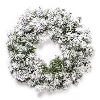 Everlands Kerstkrans | Everlands | Ø 50 cm (Besneeuwd, Binnengebruik) 680462 K151000152 - 