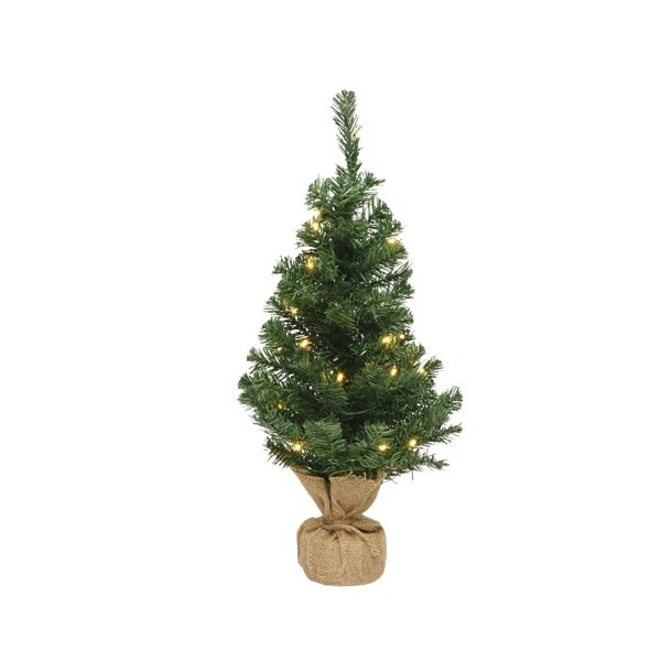 Everlands Kunstkerstboom | Everlands | 90 cm (50 leds, Timer, Batterijen, Binnen) 680197 K150302957 - 1