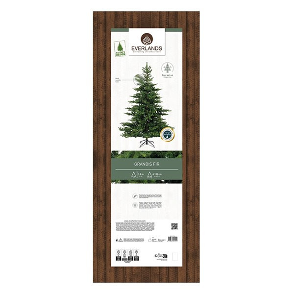 Everlands Kunstkerstboom | Everlands | Grandis Fir | 1.8 meter (1564 tips, PVC/PE) 9681451 K151100161 - 7
