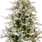Everlands Kunstkerstboom | Everlands | Grandis Fir | 1.8 meter (400 leds, 1564 tips, PVC/PE, Besneeuwd) 9670122 K151100167 - 2