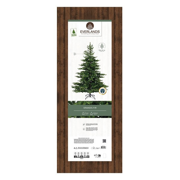 Everlands Kunstkerstboom | Everlands | Grandis Fir | 2.4 meter (2935 tips, PVC/PE) 9681453 K151100163 - 6