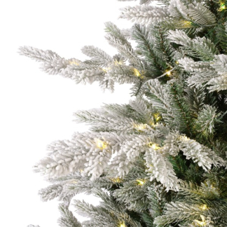 Everlands Kunstkerstboom | Everlands | Grandis Fir | 2.4 meter (700 leds, 2526 tips, PVC/PE, Besneeuwd) 9670127 K151100169 - 3