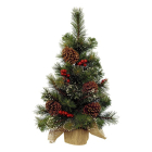 Kunstkerstboom | Everlands | Ipswich | 45 centimeter (54 tips, Binnen)