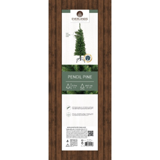 Everlands Kunstkerstboom | Everlands | Pencil Pine | 1.2 meter (210 Tips, PVC) 680059 K151000140 - 6