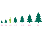 Everlands Kunstkerstboom | Everlands | Pencil Pine | 1.2 meter (210 Tips, PVC) 680059 K151000140 - 7