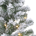 Everlands Kunstkerstboom met sneeuw | 45 centimeter (10 LEDs, Timer, Binnen) 680003 K150302950 - 3