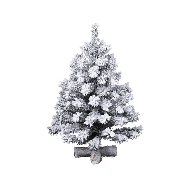 Kunstkerstbomen sneeuw Kerst Kunstkerstboom met sneeuw | 60 centimeter (20 LEDs, Timer, Binnen) Kabelshop.nl