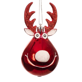 Everlands Kunstkerstboom met versiering | 60 centimeter (10 hangers, Binnen, Groen/Rood/Wit) 683329 K150302959 - 5