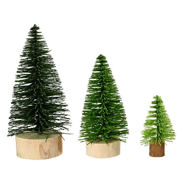 Everlands Mini kerstboom | Everlands | 7 cm | 3 stuks 687648 K151001912 - 1