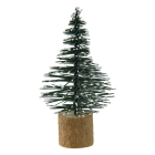 Everlands Mini kerstboom | Everlands | 8 cm | 12 stuks (Besneeuwd) 687642 K151001910 - 1