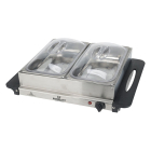Excellent Warmhoudplaat | Excellent | 2 schalen x 2,4 liter (200W, RVS, Geïntegreerde handgreep) EL7000020 K170106277 - 2
