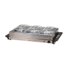 Excellent Warmhoudplaat | Excellent | 3 schalen x 2.4 liter (300W, RVS, Geïntegreerde handgreep) EL7000010 K170106099 - 1