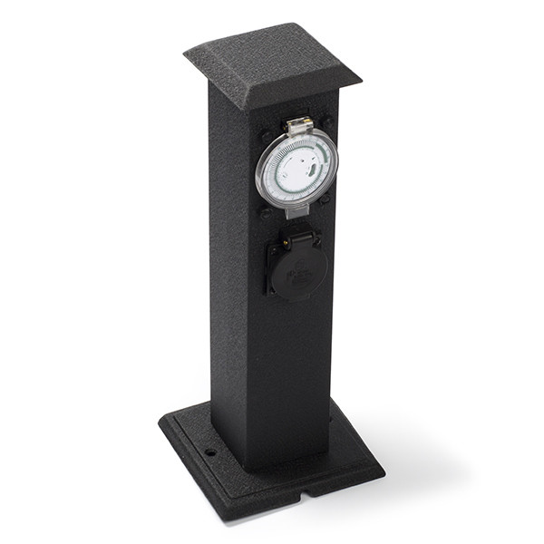 Exin Tuin stroompaal | Exin (3-voudig, Randaarde, 3500 watt, Zwart) 54.502.92 K010809283 - 1