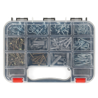 FX Tools Assortimentsdoos met schroeven | Fx Tools | 390 delig (Pluggen, Schroeven, Oogschroeven en Hoekhaken) CR1001430 K170105435 - 1