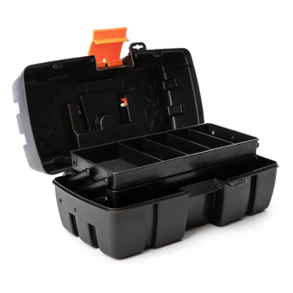 FX Tools Gereedschapskist | FX Tools | 14 x 30 x 15 cm (Afsluitbaar, 2 lades, Kunststof) Y98500070 K170105439 - 2