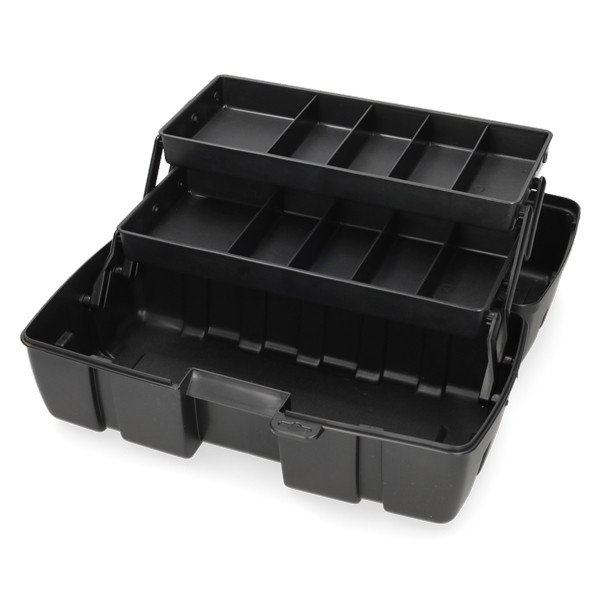 FX Tools Gereedschapskist | FX Tools | 14 x 30 x 15 cm (Afsluitbaar, 2 lades, Kunststof) Y98500070 K170105439 - 2