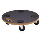 FX Tools Meubelroller | FX Tools | Ø 38 cm (Rond, Zwenkwielen, MDF, 250 kg) CY8901580 K170106285 - 1
