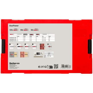 Fischer Assortimentsdoos | Fischer Fixtainer | 210 stuks (Universeel) 536161 K100702768 - 