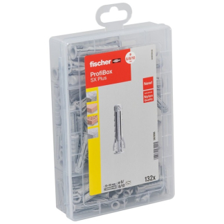 Fischer Assortimentsdoos | Fischer ProfiBox | 132 stuks (Spreidpluggen) 567896 K100702770