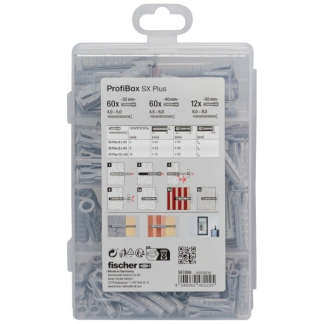 Fischer Assortimentsdoos | Fischer ProfiBox | 132 stuks (Spreidpluggen) 567896 K100702770 - 4