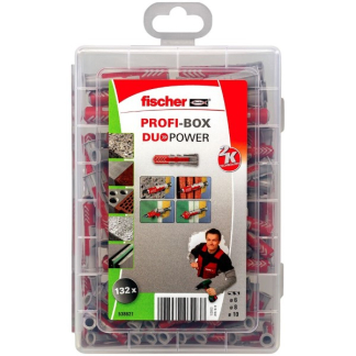 Fischer Assortimentsdoos | Fischer ProfiBox | 132 stuks (Universeel) 538621 K100702772 - 