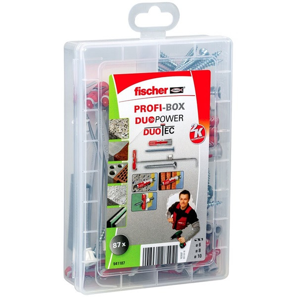 Fischer Assortimentsdoos met schroeven | Fischer ProfiBox | 81 stuks (Universeel, Hollewand, Kruiskop Pozidriv) 541107 K100702774 - 1