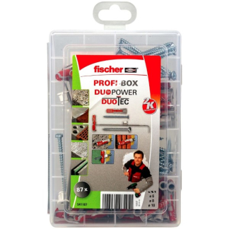 Fischer Assortimentsdoos met schroeven | Fischer ProfiBox | 81 stuks (Universeel, Hollewand, Kruiskop Pozidriv) 541107 K100702774 - 