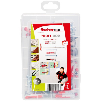 Fischer Assortimentsdoos met schroeven | Fischer ProfiBox | 91 stuks (Universeel, Hollewand, Gipsplaat, Kruiskop Pozidriv) 548861 K100702776 - 