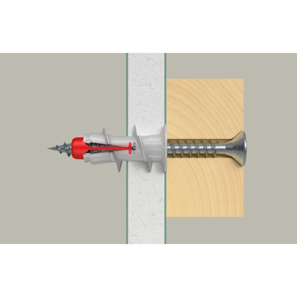 Fischer Gipsplaatplug | Fischer DuoBlade | 40 stuks (Kruiskop Pozidriv) 545677 K100702743 - 5