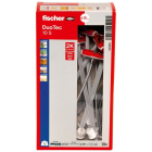 Fischer Hollewandplug met schroef | Fischer DuoTec | 10 stuks (10, PZ2) 537261 K100702750 - 2