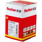 Slagplug met schroef | Fischer | 50 stuks (8x60/20, PZ3)