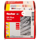 Fischer Spreidplug | Fischer | 50 stuks (10x50) 568010 K100702762 - 2