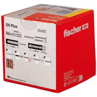 Fischer Spreidplug | Fischer | 50 stuks (10x50) 568010 K100702762 - 