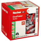 Fischer Universele plug | Fischer DuoPower | 100 stuks (8x40) 535455 K100702723 - 1