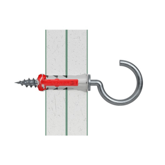 Fischer Universele plug met ronde haak | Fischer DuoPower | 4 stuks (8x40) 535003 K100702740 - 6