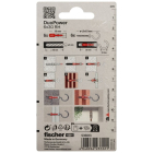 Fischer Universele plug met ronde haak | Fischer DuoPower | 6 stuks (6x30) 535013 K100702739 - 2