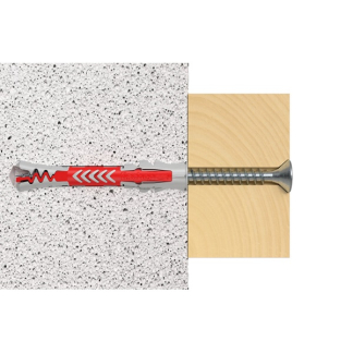 Fischer Universele plug met schroef | Fischer DuoPower | 50 stuks (6x50, PZ2) 538255 K100702726 - 6