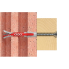 Fischer Universele plug met schroef | Fischer DuoPower | 50 stuks (6x50, PZ2) 538255 K100702726 - 7