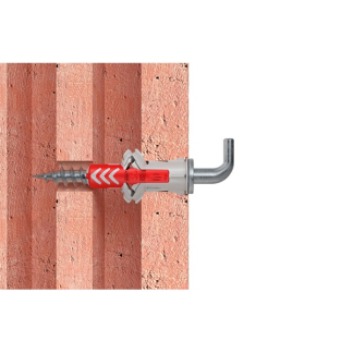 Fischer Universele plug met winkelhaak | Fischer DuoPower | 4 stuks (8x40) 535001 K100702738 - 7