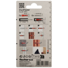 Fischer Universele plug met winkelhaak | Fischer DuoPower | 6 stuks (6x30) 535000 K100702737 - 2