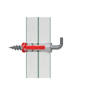 Fischer Universele plug met winkelhaak | Fischer DuoPower | 6 stuks (6x30) 535000 K100702737 - 6