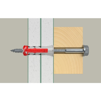 Fischer Universele plug met zeskantschroef | Fischer DuoPower | 25 stuks (10x50) 535461 K100702729 - 7